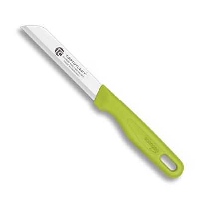 Couteau de cuisine micro tranchant vert