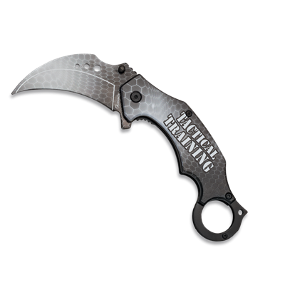 Couteau entrainement Karambit 18567 lame 6.5 cm