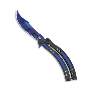 Couteau papillon ALBAINOX CSGO colorfull 02129 lame 9 cm