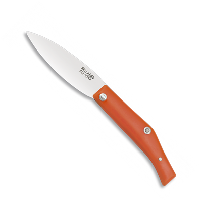 Couteau pliant PALLARES 06098-NA orange lame carbone 7 cm