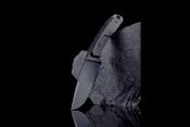 Couteau SETHLANS D2 noir lame 10.7 cm