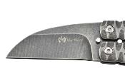 Couteau papillon Maxknives P42 acier stonewash