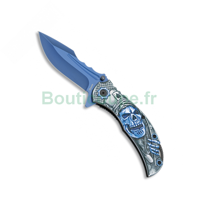 Couteau pliant Albainox 18606 lame 9 cm décor 3D