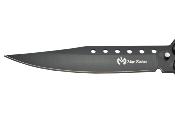 Couteau papillon Maxknives P50B noir lame 9.8 cm 