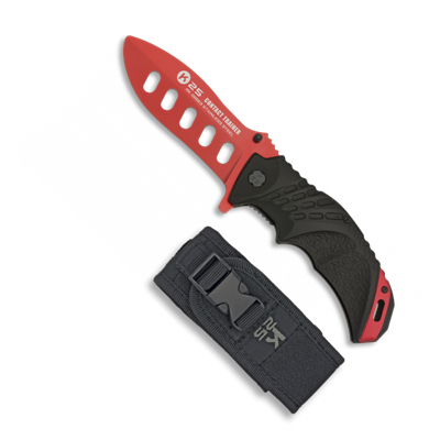 Couteau pliant d'entrainement RUI/K25 19963 lame rouge 10.5 cm
