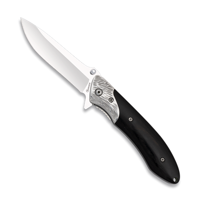 Couteau pliant Albainox 18627 stamina noir lame 8.5 cm