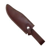 Couteau de chasse lame damas 18 cm manche corne noire