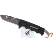 Couteau tactique pliant scie K25 19941 lame 9.3 cm