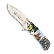 Couteau pliant 3D Barcelona ALBAINOX 18143 lame 9 cm
