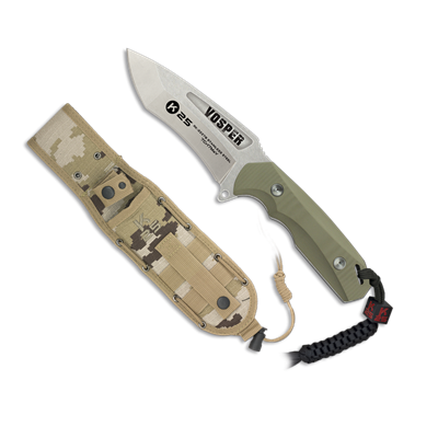 Couteau K25 VOSPER Coyote 32278 lame 12.3 cm