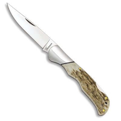 Couteau de poche ALBAINOX 18161 lame 7.8 cm manche corne de cerf