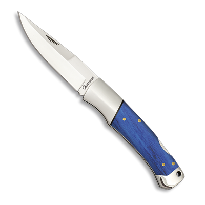 Couteau de poche ALBAINOX 18167 lame 8.2 cm manche bleu