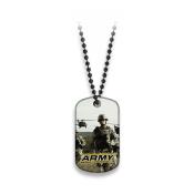DOG TAG avec chainette ARMY