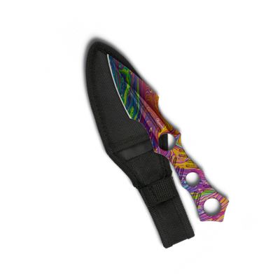 Couteau à lancer ALBAINOX 32388 Colorful 3D 18.3 cm