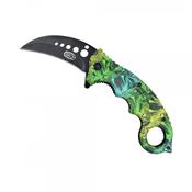 Couteau Karambit automatique SCK 015-1 lame 7 cm