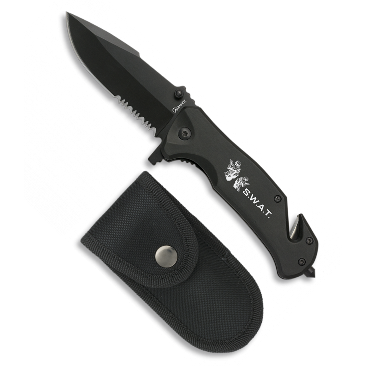 Couteau Papillon Tactique K25 avec étui Lame 11.4cm