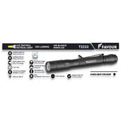 Lampe torche tactique FAVOUR T2222 250 lumens longue porte 90 m