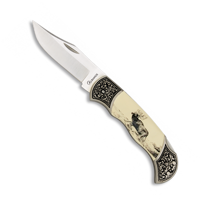 Couteau pliant décor CERF 10934 lame 8 cm