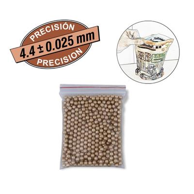 Sachet de 500 billes acier GOLDEN BALL 4.5 mm pour airsoft