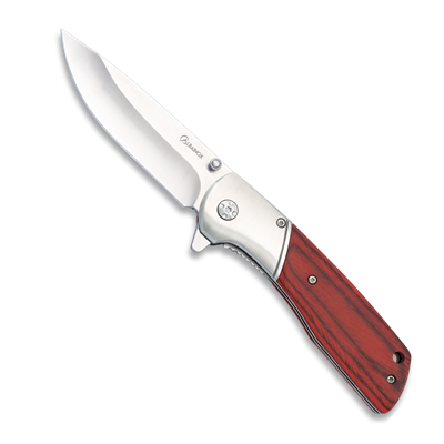 Couteau pliant Albainox 18585 rouge lame 9 cm