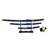 Set de 3 katanas TOLE 10 Imprial 31515-AZ azur