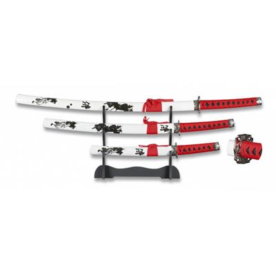 Set de 3 katanas TOLE 10 Impérial 32138