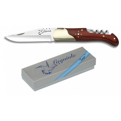 Couteau pliant LUXE LAGUIOLE 19415 lame 9.2 cm avec tire-bouchon