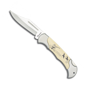 Couteau pliant Albainox 19661GR525 lame 8 cm dcor chasseur