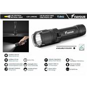 Lampe torche tactique FAVOUR T0861 565 lumens 260 m