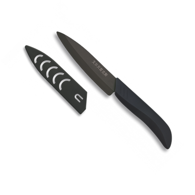 Couteau ALBAINOX 17282 lame céramique noire 12.5 cm