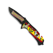 Couteau pliant tactique LEGION ESPAGNOLE lame 8.2 cm décor