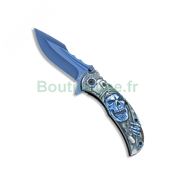 Couteau pliant Albainox 18606 lame 9 cm dcor 3D