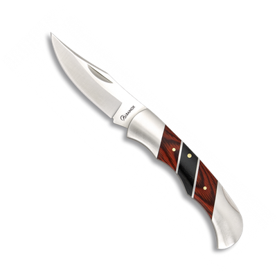 Couteau pliant ALBAINOX 7.5 cm stamina rouge et noir