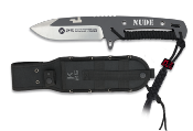 Couteau K25 encordé NUDE 32261 lame 10.8 cm