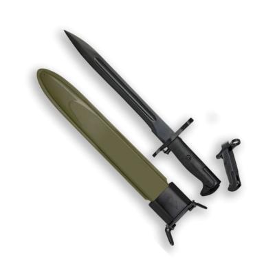 Couteau Baïonnette Albainox 32659 noir lame 25 cm