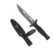 Couteau BOTERO K25 revêtu noir 32193 lame 12.4 cm
