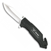 Couteau de sécurité ALBAINOX 19607GR156 lame 9.2 cm manche aluminium