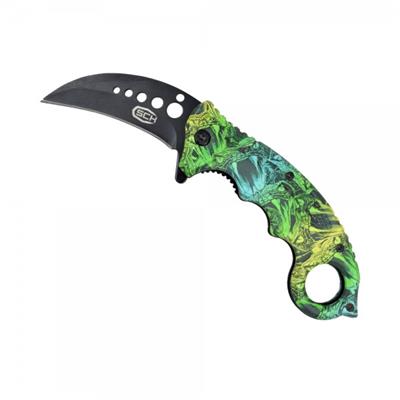 Couteau Karambit automatique SCK 015-1 lame 7 cm