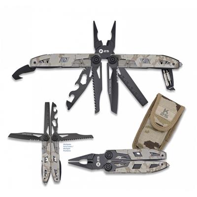 Pince multifonction K25 33289 camo aride - 17 outils
