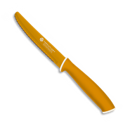 Couteau de table scie Top Cutlery 17321-NA lame 11 cm orange