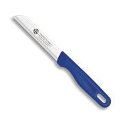 Couteau de cuisine micro tranchant bleu