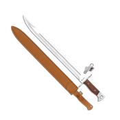 Couteau à baïonnette ALBAINOX 32502 lame 39.5 cm manche bois