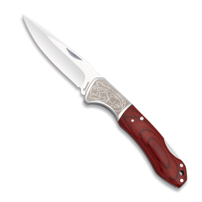 Couteau pliant Albainox 18633 stamina rouge lame 8.5 cm