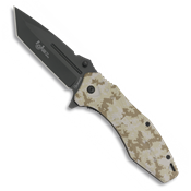 Couteau pliant tactique automatique ALBANOX 19910-A Camo Lame 9 cm