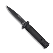 Couteau pliant Albainox noir 9 cm