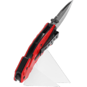 Couteau pliant tactique K25 18319 rouge lame 8.7 cm