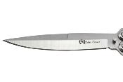 Couteau papillon Maxknives P53S silver lame 9.8 cm 