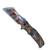 Couteau pliant Albainox DRAGONS 3D lame 8.5 cm