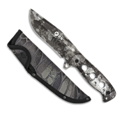 Couteau K25 32338 camo black phtyon manche aluminium