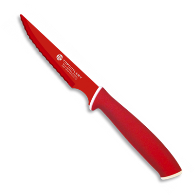 Couteau de table scie Top Cutlery 17322-RO lame 11.5 cm rouge